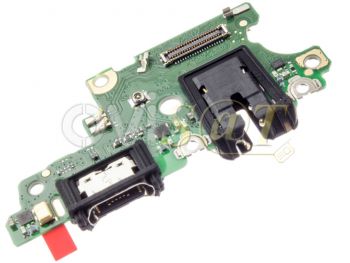 Placa auxiliar con conector de carga, datos y accesorios USB Tipo C, conector de audio jack y micrófono para Huawei Nova 3